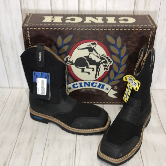cinch men's wrx composite toe work boots